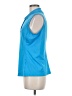 Nike Golf 100% Polyester Blue Sleeveless Blouse Size M - photo 5