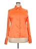 Boston Proper Orange Long Sleeve Blouse Size 18 - photo 1