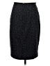Ann Taylor Animal Print Black Formal Skirt Size 00 - photo 2