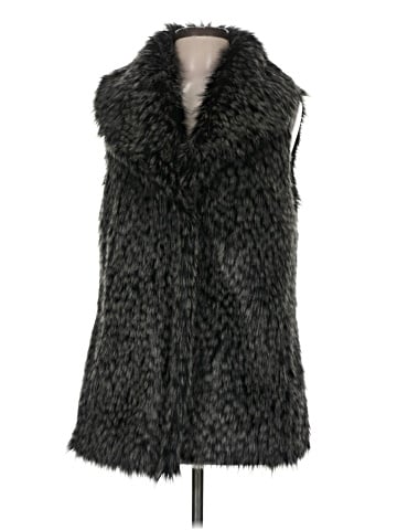 White House Black Market Faux Fur Vest (view 1)