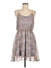 Lush Floral Gray Casual Dress Size M - photo 1