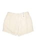 Denizen from Levi's 100% Cotton Solid Ivory Shorts Size 10 - photo 2