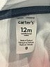 Carter's Blue Zip Up Hoodie 9-12 MO / 12 MO - photo 3