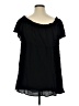 Daisy Fuentes Black Short Sleeve Blouse Size 1X - photo 2