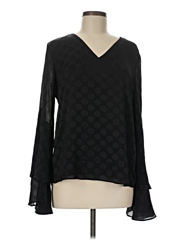 Calvin Klein Long Sleeve Blouse (view 1)