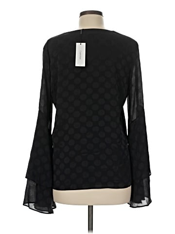 Calvin Klein Long Sleeve Blouse (view 2)