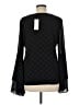 Calvin Klein 100% Polyester Black Long Sleeve Blouse Size M - photo 2