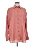 Zimmermann 100% Ramie Solid Pink Button Down Size 6 (1) - photo 1