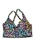 BLOOMCHIC Animal Print Purple Swimsuit Top Size 18 - 20 - photo 1
