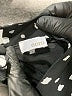 Ecru Polka Dots Black Long Sleeve Blouse Size S - photo 7