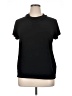 George Black Short Sleeve Top Size 16 - photo 1