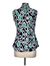 Perseption Concept Teal Sleeveless Blouse Size M - photo 2