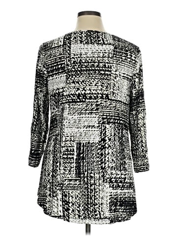 JM Collection 3/4 Sleeve Blouse (view 2)