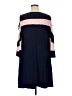 Nina Leonard Color Block Blue Casual Dress Size XL - photo 2