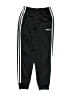 Adidas 100% Polyester Black Track Pants Size 8 - photo 1