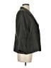 Eileen Fisher Houndstooth Gray Silk Blazer Size S - photo 4
