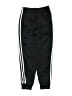 Adidas 100% Polyester Black Track Pants Size 8 - photo 2