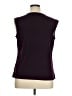 Notations Burgundy Sleeveless Blouse Size XL - photo 2