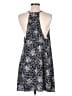 Fab'rik 100% Polyester Floral Black Blue Casual Dress Size M - photo 2