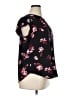 41Hawthorn Floral Black Short Sleeve Blouse Size XL - photo 4