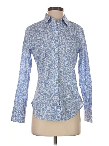 Liberty Art Fabrics for J.Crew Long Sleeve Button-Down Shirt (view 1)