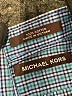 Michael Kors 100% Cotton Checkered-gingham Blue Long Sleeve Button-Down Shirt Size 8 - photo 3