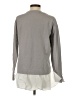 Eri + Ali 100% Cotton Gray Pullover Sweater Size XS - photo 2
