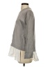 Eri + Ali 100% Cotton Gray Pullover Sweater Size XS - photo 5