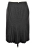 Express Design Studio Solid Gray Black Casual Skirt Size 6 - photo 2