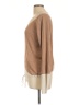 Venus 100% Viscose Color Block Tan Pullover Sweater Size L - photo 5