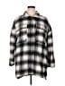 Banana Republic Plaid Gray Coat Size XL - photo 1