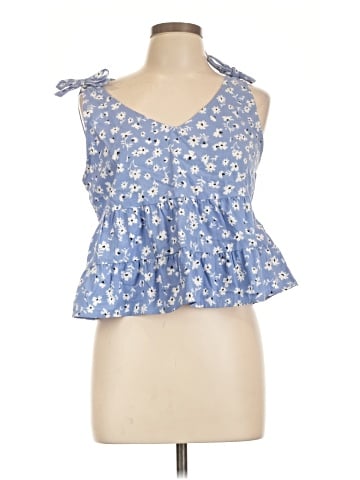 Derek Heart Sleeveless Blouse (view 1)