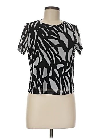 DKNY Short Sleeve Blouse (view 1)