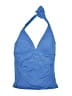 Tommy Bahama Solid Blue Swimsuit Top Size S - photo 1