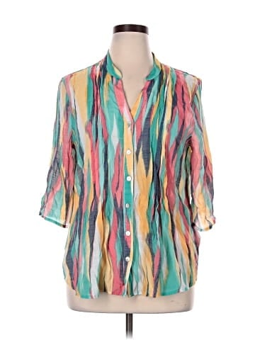 Ruby Rd. 3/4 Sleeve Blouse (view 1)