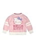 Hello Kitty 100% Acrylic Pink Cardigan Size 2T - photo 2