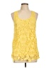 Neiman Marcus 100% Polyester Yellow Sleeveless Blouse Size L - photo 1
