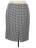 Kasper 100% Polyester Houndstooth Gray Casual Skirt Size 16 - photo 2