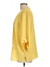 Chaus Yellow 3/4 Sleeve Blouse Size L - photo 5