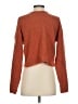 Almost Famous 100% Polyester Orange Cardigan Size S (estimated) - photo 2