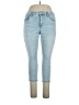 wonderly Color Block Blue Jeans Size 14 - photo 1