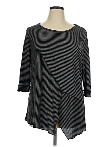 Onque Casuals 3/4 Sleeve Top (view 1)