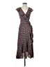 Max Studio Paisley Blue Casual Dress Size S - photo 1