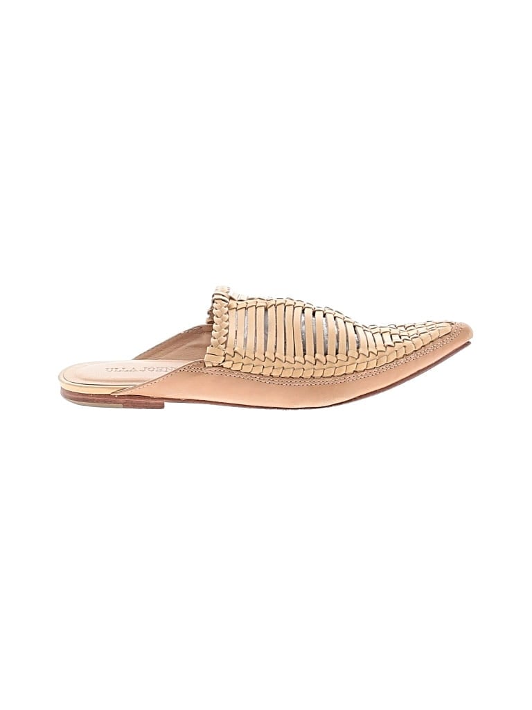 Pre-owned Ulla Johnson Mule/clog In Gold