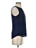 41Hawthorn 100% Polyester Blue Sleeveless Blouse Size XS - photo 4