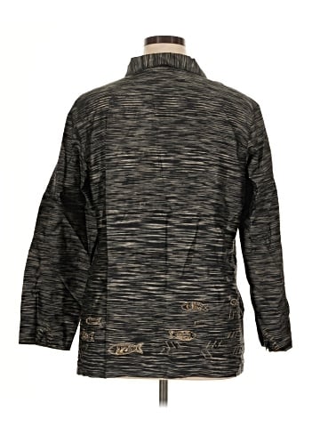 Chico's Design 3/4 Sleeve Silk Top (view 2)