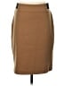 Grace Elements Solid Tan Casual Skirt Size S - photo 1