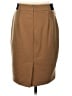 Grace Elements Solid Tan Casual Skirt Size S - photo 2