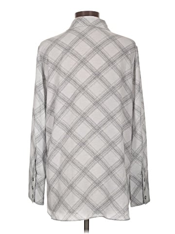 Jones New York Long Sleeve Blouse (view 2)