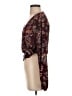 Abbeline 100% Polyester Brown Long Sleeve Blouse Size S - photo 5
